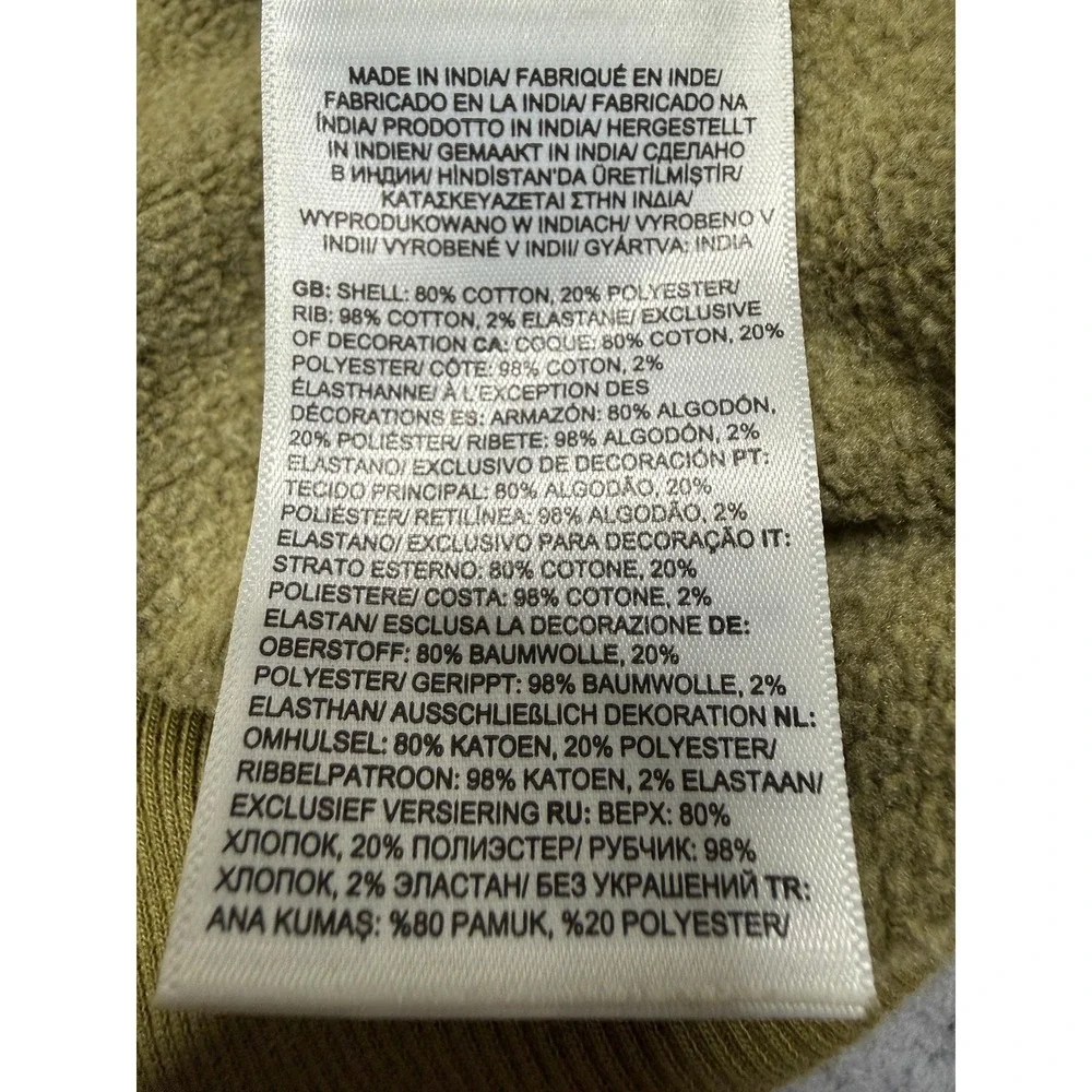The North Face Hoodie Mens XL Brown Fleece Pullover‎ Kangaroo Pocket NF0A7UNW